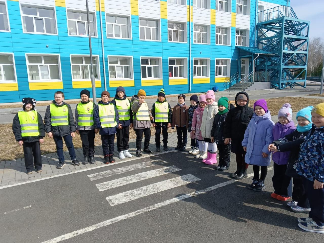 Формирование практических навыков юных пешеходов.